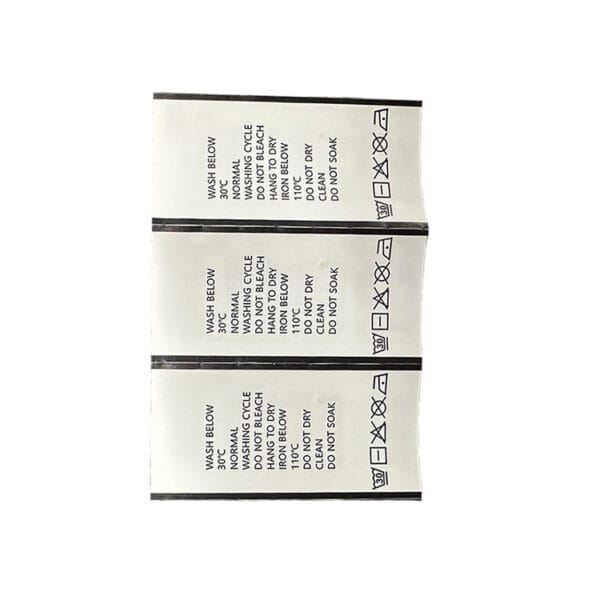 Sewable UHF Laundry Tag for Textile Management